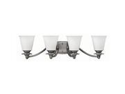 Hinkley Lighting Plymouth 4 Light Bath Light Polished Antique Nickel 54264PL