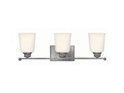 Hinkley Lighting Annette 3 Light Bath Light Polished Antique Nickel 53323PL