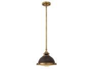 Hinkley Lighting Amelia 1 Light Mini Pendant Buckeye Bronze 3122KZ