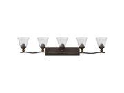 Hinkley Lighting Bolla 5 Light Bath Light Olde Bronze 5895OB CL