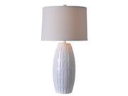 Kenroy Home Kinsley Table Lamp White 32821WH
