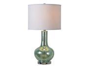 Kenroy Home Silver Sea Table Lamp Teal Green 32815TLGRN