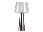 Kenroy Home Abra Table Lamp Brushed Steel 32737BS