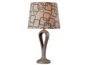 Kenroy Home Parfume Table Lamp Gray 32685GRY