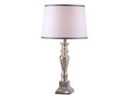 Kenroy Home Taylor Table Lamp Acid Mercury Glass Fniish 32722AMG