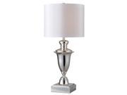 Kenroy Home McClelland Table Lamp Polished Nickel 32769PN