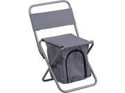 Folding Camping Chair in Gray