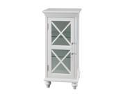 Elegant Home Fashions Blue Ridge Floor Cabinet with 1 Door White ELG 633