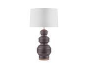 Nova Lighting Ripples Table Lamp Ebony Ebony Beech Ivory 1010767