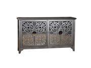 Pulaski Credenza Silver 675081