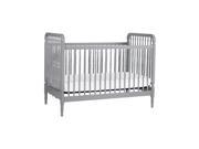 MDBC Liberty 3 in 1 Convertible Crib w Toddler Bed Conv. Kit Grey M7101G