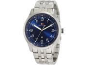 Tommy Hilfiger Classic Blue Dial Stainless Steel Mens Watch 1710308