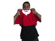 Santa Flipup T Shirt Cool Christmas Shirt Costume Flip Tee for Xmas XXL