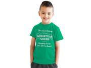 Youth Singing Loud Spreading Christmas Cheer T shirt M