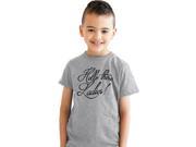 Youth Hello There Ladies! T shirt Funny Pick Up Line Tee for Kids L