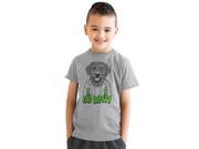Youth Labrador Lab Safety Hilarious Nerdy Dog Science T shirt for Kids Grey L
