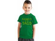 Youth Guaco In My Taco Funny Taco Tuesday Guacomole T shirt Green XL