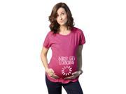 Maternity Baby Girl Loading T Shirt Funny Nerdy Pregnancy Announcement Tee L