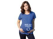 Maternity Baby Boy Loading T Shirt Funny Nerdy Pregnancy Announcement Tee M