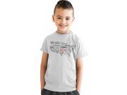 Youth USA Landmarks 50 States American Country Capitols T shirt White M