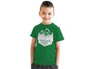Youth Explore More Funny Summer Camping Hiking Outdoors T shirt Green XL