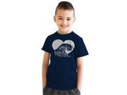 Youth My Heart Belongs To The Ocean Nautical Wave Summer T shirt Navy S