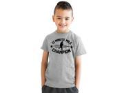 Youth 13 Minute Mile Champion Funny Running Workout Fitness T shirt Grey M