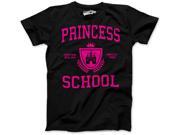 Youth Princess School Funny College Parody University Varsity T shirt Black M