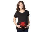 Womens Octopus Belly Maternity T Shirt Funny Pregnancy Tee L