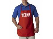 Unisex Merica Awesome American Pride Cookout Apron ONE SIZE