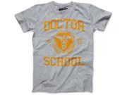 Youth Doctor School Funny College Parody University Varsity Medical Stuff T shirt Grey XL