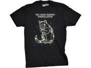 Youth The Catus Minorus Constellation Glow In The Dark T Shirt Funny Cats Tee M