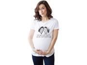 Women s OMG Becky Look At That Bump Maternity T Shirt Cute Parody Pregnancy Tee XXL