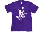 Slutty Witch Costume T Shirt Halloween Costume Tee 4XL