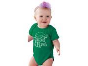 Raised By Elves Baby Romper Cute Funny Christmas Creeper Bodysuit For Infants 12 18 Months