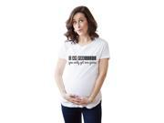 Women s Missing Letters Maternity Tee Funny I Am PRE… Pregnancy T Shirt M