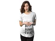 Maternity Best Bump Ever Funny Pregnancy T shirt for Women L