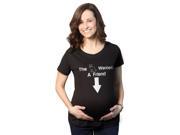 Women s The Cat Wanted A Friend Maternity T Shirt Cute Funny Baby Pregnancy Tee XL