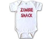 Baby and Kids Zombie Snack T shirt or Creeper Funny Youth Tee or Infant Romper
