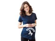 Women s Hoping For A Unicorn Maternity T Shirt Cute Funny Pregnancy Tee M