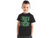 Youth Trick or Treat Pick Trick Funny Halloween T shirt for Kids L