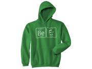 Element of Beer Funny St. Patrick s Day Drinking Unisex Hoodie Green 3XL