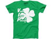 Youth Very Irish Person Funny VIP St. Patrick s Day Lucky Clover T shirt Green XL