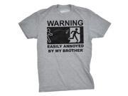 Youth Easily Annoyed By My Brother Funny Sibling T Shirt L
