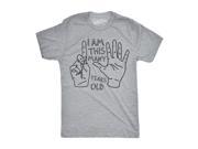 Youth I Am This Many Years Old Funny Hands 6 Year Old Kids Birthday T shirt Grey XL