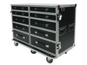OSP PRO WORK Mult Functional Storage Case Side by Side Drawer Case and Utility Table