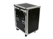 OSP MC12U 16SL 16 Space ATA Mixer Amp Rack Case 12 Space Depth and Standing Lid