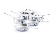 Mauviel M cook Stainless Steel 10 Piece Cookware Set