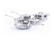 Mauviel M cook Stainless Steel 9 Piece Cookware Set