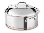 All Clad Copper Core Round Roaster With Lid